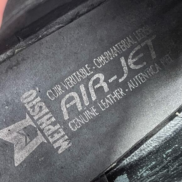 Mephisto Shoes Womens US 9 Black Metallic Shimmer Palmyre Extra Leather Insoles - Picture 15 of 16